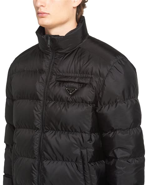 prada gilet men|prada coat men's puffer.